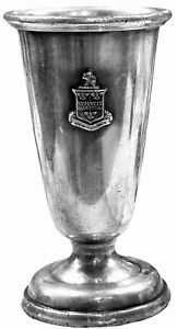 International Silver Co Stevens Hotel 05002 Goblet Wine Vase Rare Collectible
