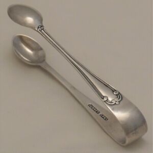 St Catherine Design Epns Sheffield Silver Service Cutlery Sugar Tongs