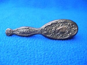 Antique Sterling Silver Baby Or Doll Hair Brush 4 1 2 Long Nl