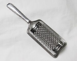 Towle Candlelight Sterling Handled Cheese Grater With Sharp Metal Grater Estate