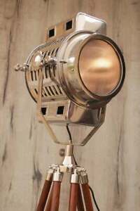1960 S Hollywood Movie Set Industrial Tripod Floor Lamp Showrooms Emporia Decors
