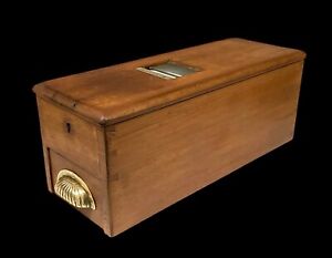 Vintage Antique Wooden Cash Till Drawers Gledhill Co Working