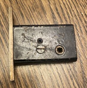 Antique Vintage Small Eastlake Mortice Dead Bolt Lock