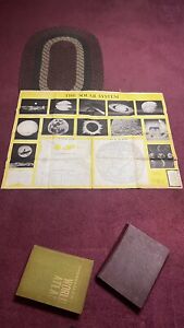 Vintage Giant 50x38 American Map Co Atlas Map Chart Of The Solar System