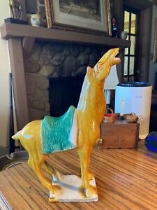 A Very Nice Chinese Tang Dynasty Style Standing Horse