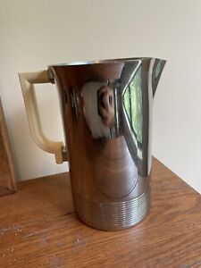 Antique Chase Usa 1920s Metal Pitcher With Plastic Handle