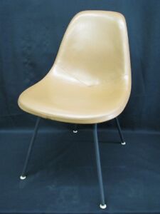 All Original Late 50s Early 60s Herman Miller Dsx 1 Chair In Naugahyde B 