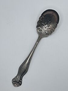 Antique Em Weinberg Co Ny Ny Silverplate 5 75 Sugar Spoon