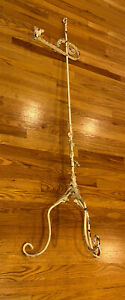 Vintage Tall Lamp 65 Inches Tall No Wiring Beautiful Base Stand Repurpose 