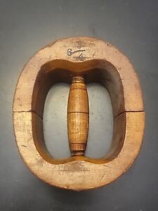 Antique Wooden Hat Stretcher Hatter Milliner Block Expander Tool 6 3 4 Inches