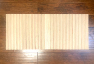 Hoosier Cabinet Tambour Side Slide Oak Door New 18x41 
