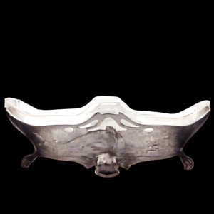 Osiris Art Nouveau 19th Century Pewter Fish Centrepiece Bowl