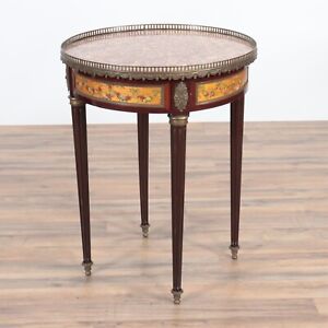 Antique Louis Xvi Style Bouilloute Table Neoclassical Side Table