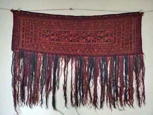 Antique Beautiful Turkmen Tekke Aina Gul Torba Carpet Rug Item563