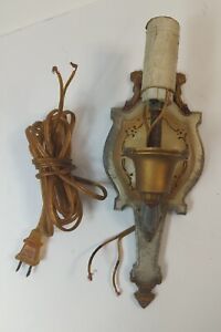 Vintage Riddle Co Design Light Fixture Sconce Electric Restoration Salvage