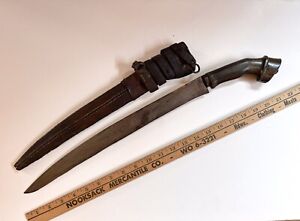 Sinan Paddak Philippines Sword Knife Bolo Filipino Dagger No Moro Kris Barong