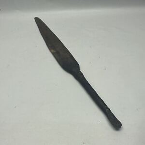 Antique Vintage African Maasai Masai Tribe Lion Hunting Spear