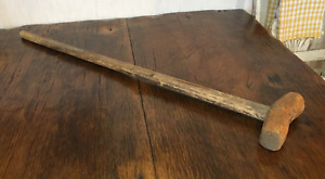 Antique Handmade Child S Crutch Civil War Era Wood Free Shipping