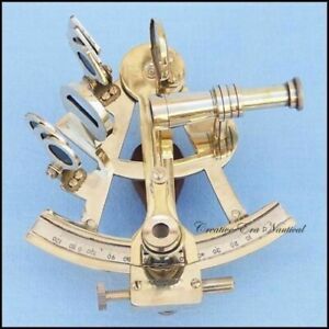 Nautical Kelvin Hughes Vintage Brass Sextant Marine Maritime Navigational