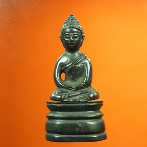 Phra Kring Wat Suthat Bangkok Yr 2485 Jao Khun Sri Sonthi Thai Buddha Amulet 3