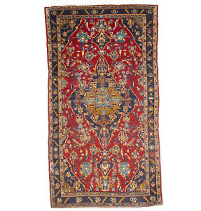 Farmhouse Boho Decor Vintage Floral Tribal 5x9 5 Oriental Rug Handmade Carpet