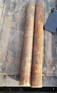 1 Antique Cast Iron Window Sash Weight From 1904 House 14 Lbs Weight