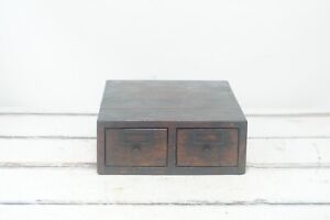 Antique Quarter Sawn Wood Library Drawers Imperial Tiger Oak Wood Card Catalog