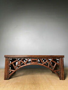 Chinese Natural Rosewood Hand Carved Exquisite Desk 20569