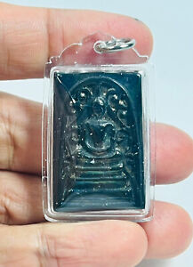 Phra Somdej Somdet Blue Leklai Thai Buddha Amulet Lp Somporn Blessed From Temple