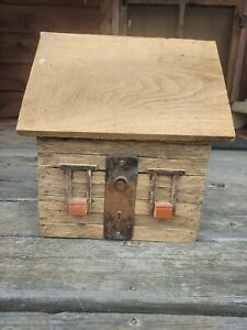 Primitive Architectural Salvage Home Decor Rustic Birdhouse Hand Made