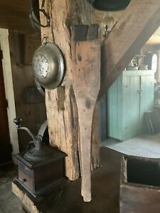 Antique Primitive 1800 S Wooden Press Rustic Country Farmhouse Kitchen