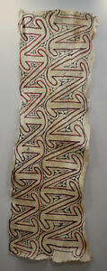 Papua New Guinea Barkcloth Ceremonial Baining Cloth Tapa Cloth 75 