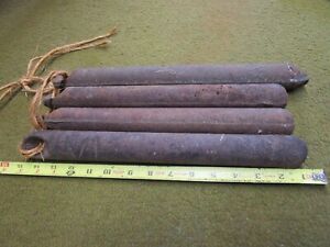 4 6 Pound Antique Window Sash Weights Total Weight 22lbs 12 5 Ounces