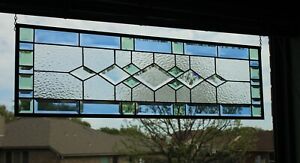 Stained Glass Panel Transom Sidelight 38 3 4x11 3 4 M T O