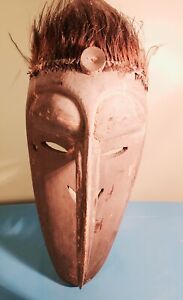 Classic Wooden Ancestor Mask Sepik Ramu Lower Sepik River Papua New Guinea
