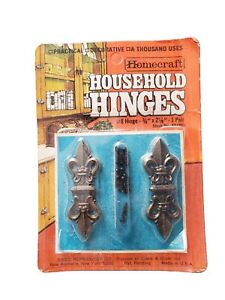 Vintage Homecraft Household Hinges Packs 8 3 4 X 2 1 8 1pair 2 Hinges 