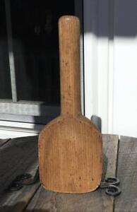 Antique Prim Wood Spatula Paddle Treenware Farmhouse Old Woodenware Kitchen Tool