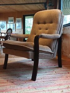 Chair Vintage Relaxing Chair 60er Retro Easy Chair Danish Armchair 70er 6