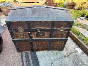 This Antique Trunk Is A Treasure Chest Fit For Any Pirate Enthusiast 