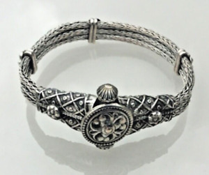 Antique Rajasthani Silver Bracelet
