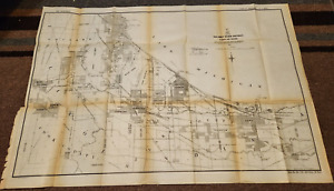 1911 Calumet River District Illinois And Indiana Engineering Map 23 50 X 34 50 