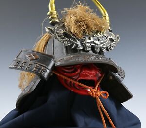 Extremely Rare Type Samurai Kabuto Helmet Takeda Shingen 
