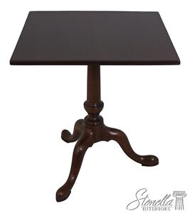 L60133ec Kittinger Wa 1009 Colonial Williamsburg Mahogany Lamp Table