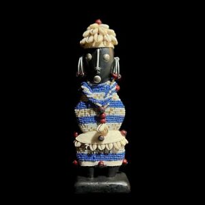 African Namji African Fertility Doll Hand Carved Wood Home D Cor Statue G1139