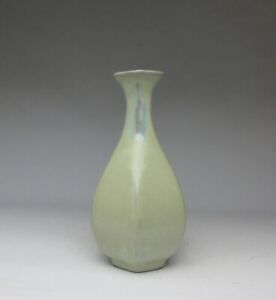 Song Dynasty Ru Kiln Six Sided Vase