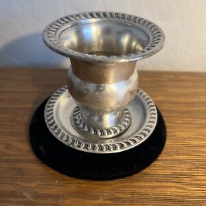 Sterling Silver Small Vase Toothpick Holder Cup Tray