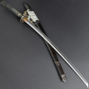Authentic Nihonto Japanese Samurai Long Sword Katana W Tachi Koshirae Antique