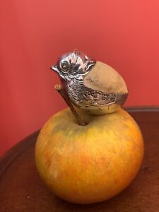 Antique Sampson Mordan Sterling Silver Chick Pin Cushion Chester Hallmarked 1915
