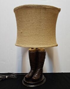  Ladies Boot Lamp Working Condition Slight Scuffs