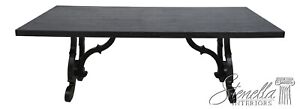 L61569ec Black Rustic Finish Modern Farm Table
